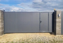 Откатные ворота DoorHan Серые