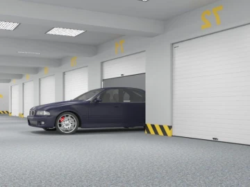 Секционные ворота Белые DoorHan RSD02
